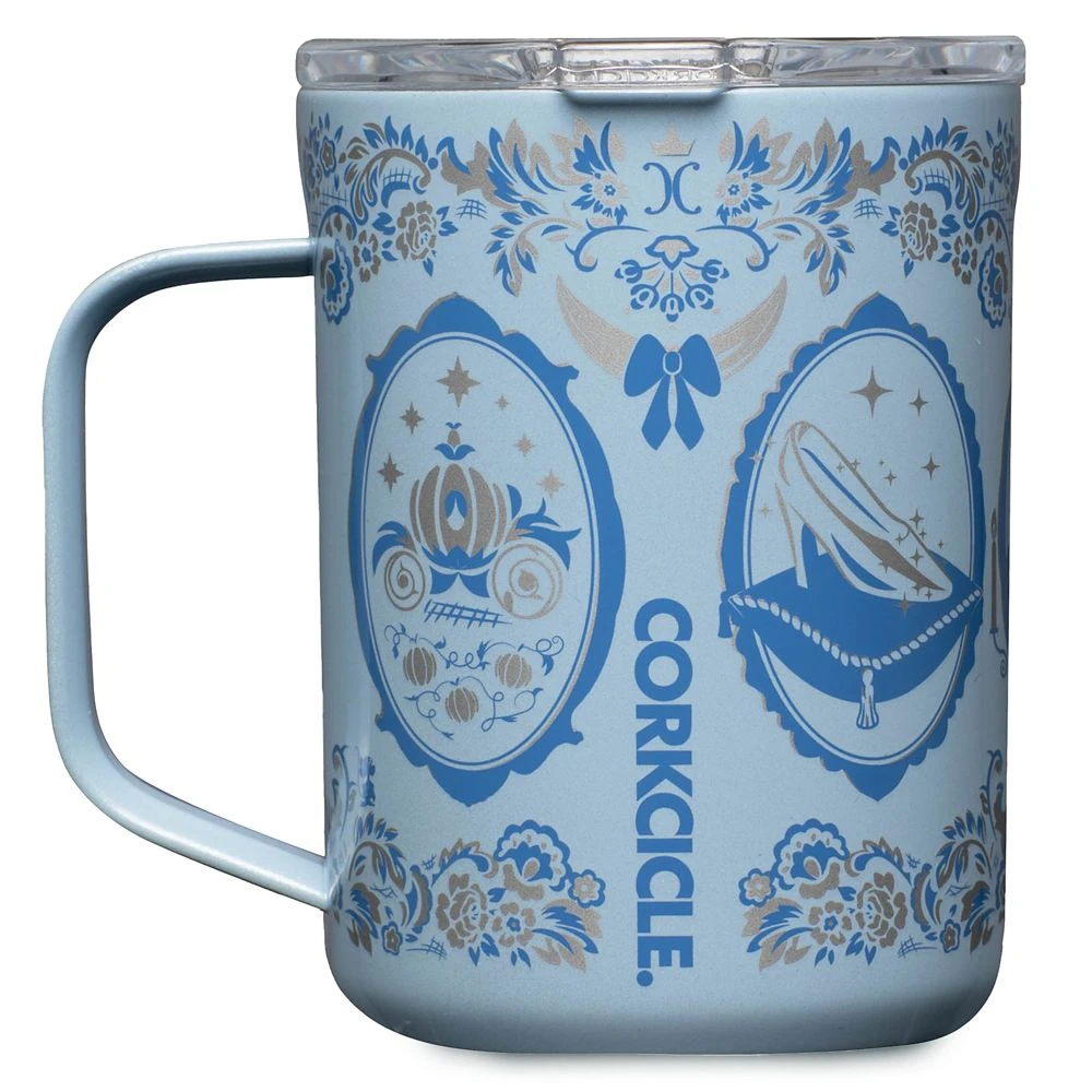 Disney Cinderella Stainless Steel Mug By Corkcicle 1 Disney Cinderella Stainless Steel Mug By Corkcicle