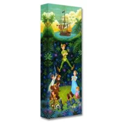 Disney Peter Pan ''The Hero Of Never Land'' Giclée By Tim Rogerson