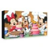 Disney Mickey Mouse And Friends ''Happy Kitchen'' Giclée On Canvas By Michelle St. Laurent