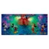 Disney Mickey Mouse ''Mickey's Colorful History'' Giclée By Jared Franco – Limited Edition