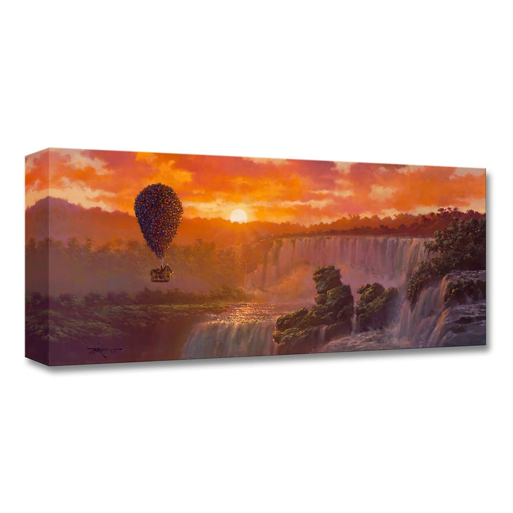 Disney Up ''A World Of Adventure'' By Rodel Gonzalez Canvas Artwork – Limited Edition 2 Disney Up ''A World Of Adventure'' By Rodel Gonzalez Canvas Artwork – Limited Edition - Image 2