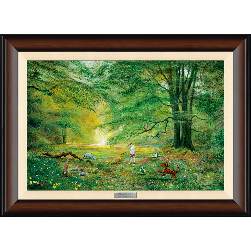 Disney Winnie The Pooh ''The Knighting Of Pooh'' By Peter & Harrison Ellenshaw Framed Canvas Artwork – Limited Edition 1 Disney Winnie The Pooh ''The Knighting Of Pooh'' By Peter & Harrison Ellenshaw Framed Canvas Artwork – Limited Edition