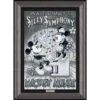 Disney Mickey And Minnie Mouse ''Music By Mickey'' By Tim Rogerson Framed Canvas Artwork – Limited Edition