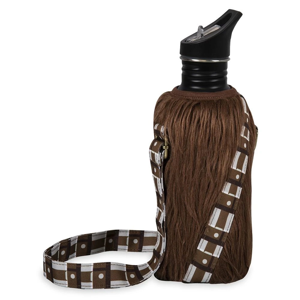 Disney Chewbacca Stainless Steel Water Bottle And Cooler Tote – Star Wars 1 Disney Chewbacca Stainless Steel Water Bottle And Cooler Tote – Star Wars