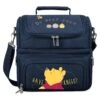Disney Winnie The Pooh Insulated Lunch Cooler Bag With Picnic Set