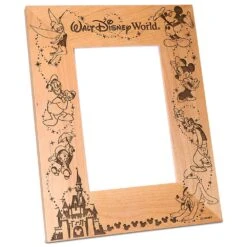 Walt Disney World Cinderella Castle Photo Frame By Arribas โ Personalizable