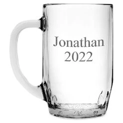 Disney Minnie Mouse Glass Mug By Arribas – Large – Personalized -Disney 7409055364123 4