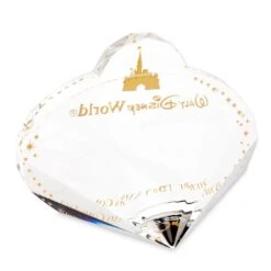 Walt Disney World Nametag Crystal Paperweight By Arribas – Personalized -Disney 7409055366300 3