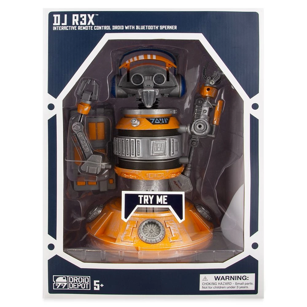 Disney DJ R3X Interactive Remote Control Droid With Bluetooth Speaker – Star Wars: Galaxy's Edge 2 Disney DJ R3X Interactive Remote Control Droid With Bluetooth Speaker – Star Wars: Galaxy's Edge - Image 2